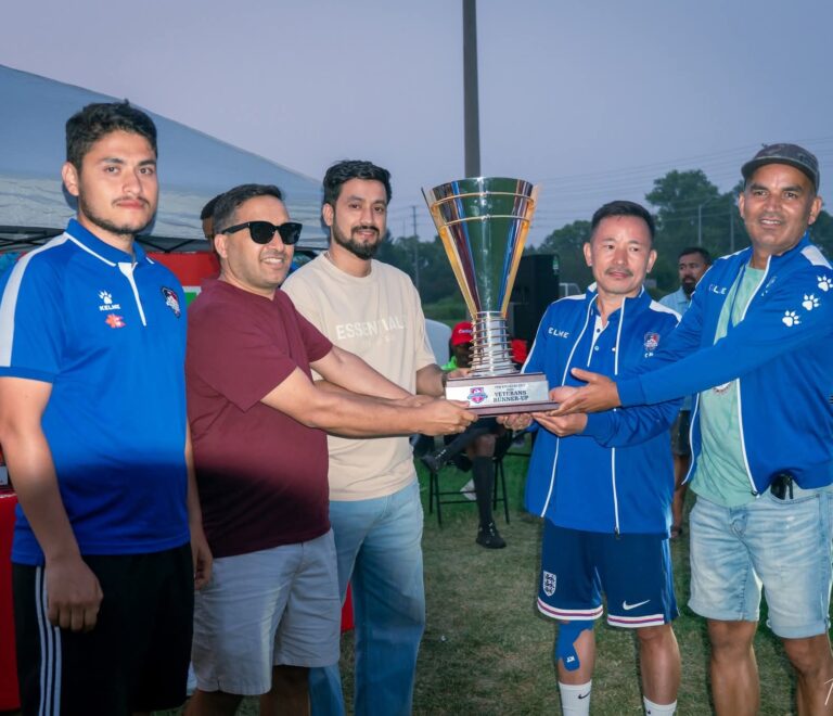 Runner-Up at KHUKURI CUP 2025 – 30+ Veterans Category